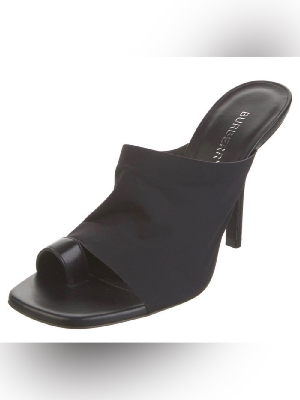 Burberry Tallia Toe-Loop Sandals | Black | EU 37